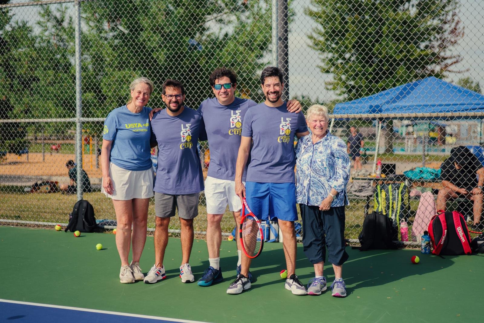 Adult tennis clinic